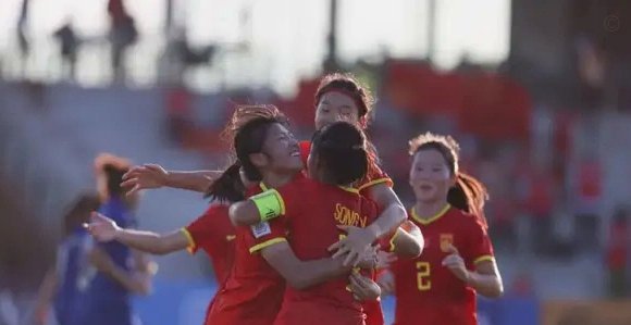 晋级世少赛！U17女足亚洲杯-刘雨希传射 中国3-0印度进4强